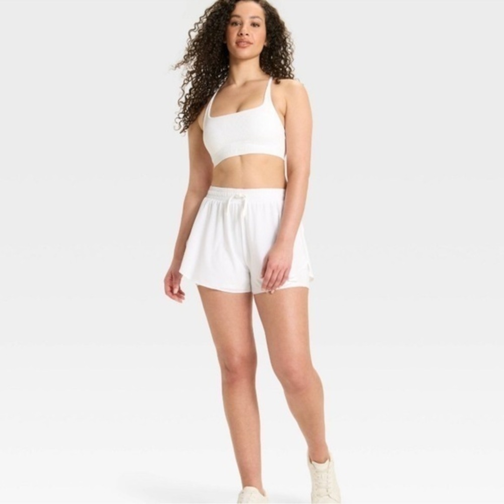 NWT Target All in Motion Woven High Rise Flutter Shorts